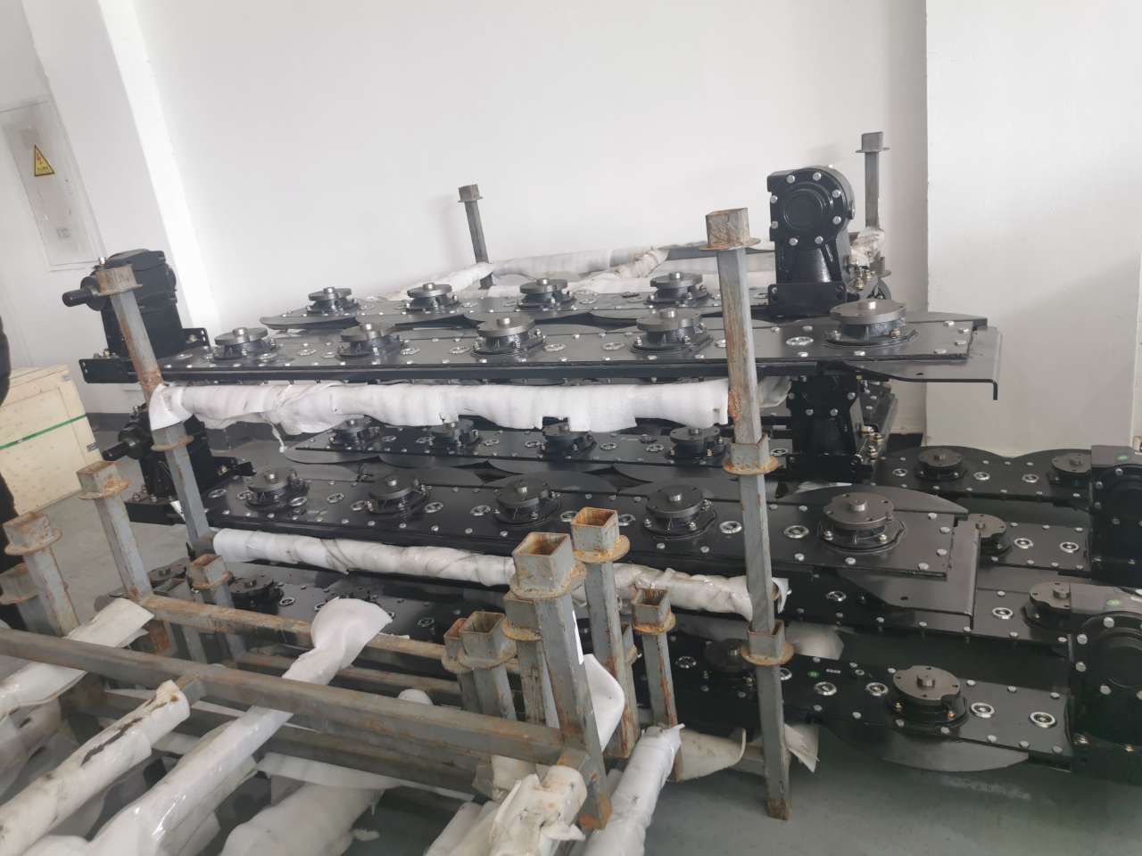 Forage Harvester Speed Reducer Gear Drive Silage Machine Gearbox for German Champion Four Disc (Type 3500)