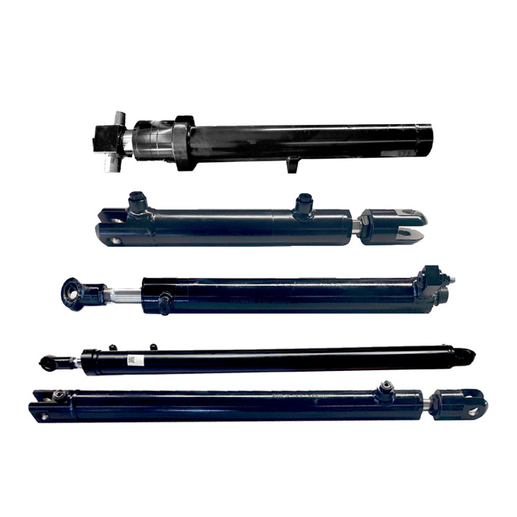 HZPT Custom Made Hydraulic Cylinder for Industrial Vehicle/forklift Lift Tilt Extension Single Double Acting Hydraulic Cylinder