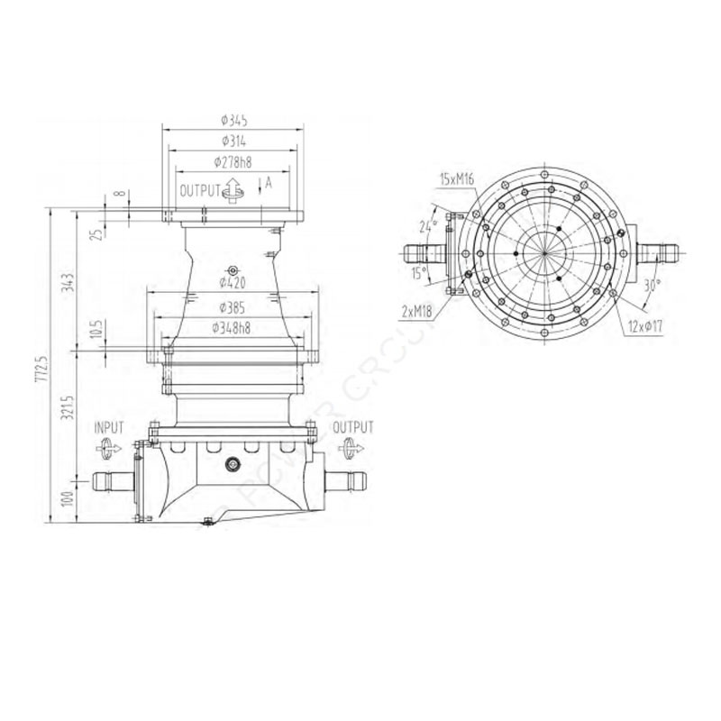 Professional Gearbox for Tmr Mixer with CE Certificate