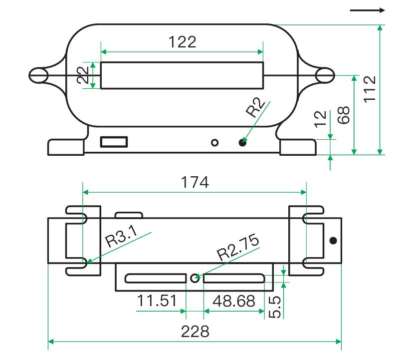 Low Zero Drift Anti Interference Wide Range Direct Measurement Current Sensor