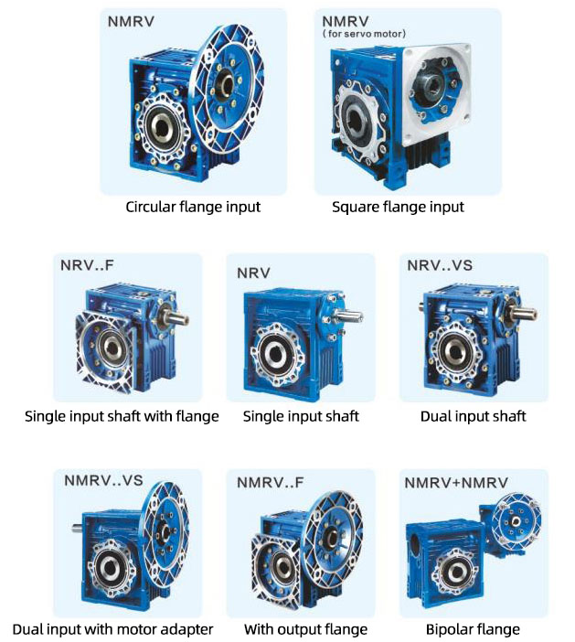 RV030 Electric Motor Reduction Gearbox Geared Motors Electrical with Gearbox