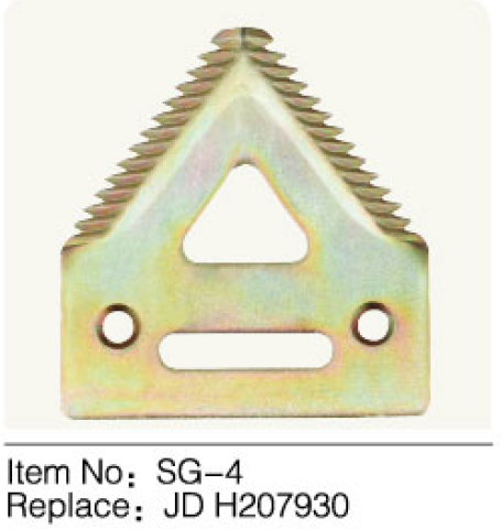 SG-4 Used Knife Section Replacement for Agricultural Combine Harvester JD H207930 Blades Type