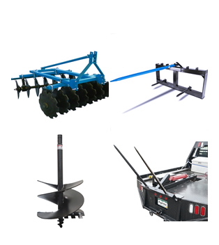 Tractor Plough 4ft 5ft 6ft  7ft 3 Point Disc Harrow