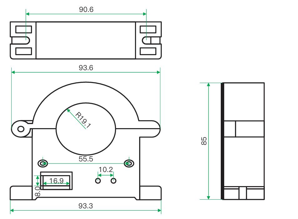 SIHD-KY2 Series Ultra-Precise Current Sensor Efficient Electrical Monitoring Tool