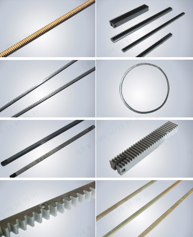 Customized Automatic Mounting Screw Steel Sliding Door Gear Rack