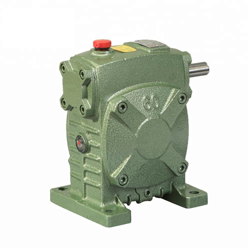 Wp Series Reducer Small Reduction Gearbox Worm Gear Reducers Gearbox 20 Ratio Reduction Industrial Speed Transmission