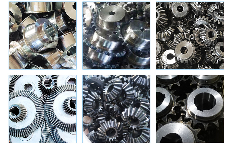 High Precision Custom Industrial Steel Metal Sintered Gears Set Ball Mill Gear Servo Gears
