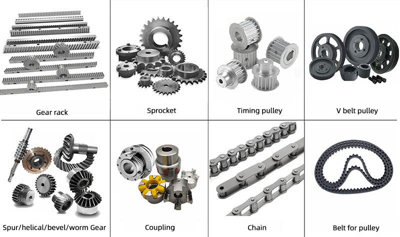 Hight Quality Roller Chain Sprockets Agricultural Pintle Cast Iron Weld on Hub Finished Bore Bushing Taper Lock Idler Sprocket