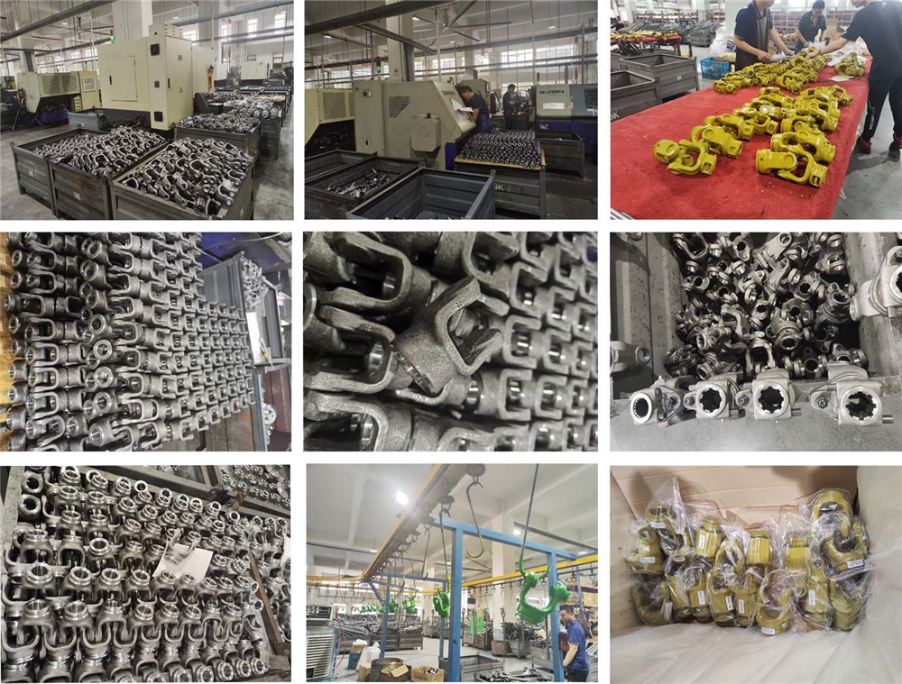 39*118 Universal Joint Bearing 1 3/8 Z6 Spline Double Pin Yoke