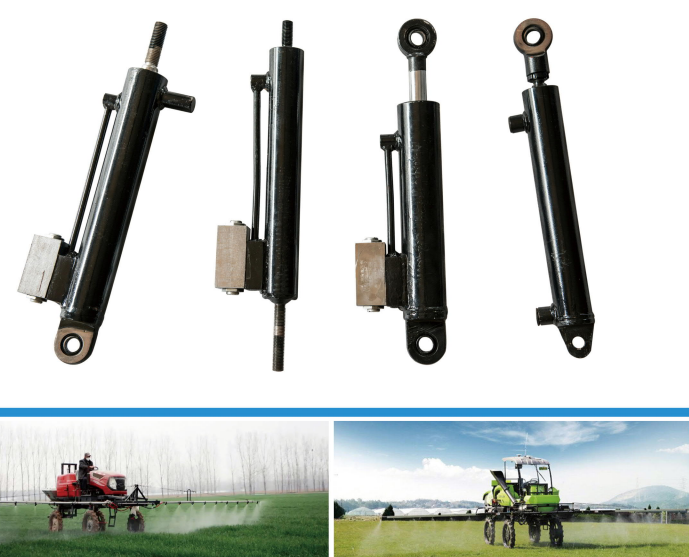 HSG80/50*190-800 Output Steering Cylinder Hydraulic Cylinder for Plant Protection Orchard Dry Field Spray Machine