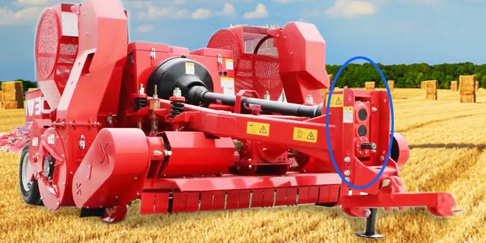 Wholesale High Quality Round Square Baler Gearbox for Agricultural Machine Small Square Balers Hay Rakes Round Straw Balers