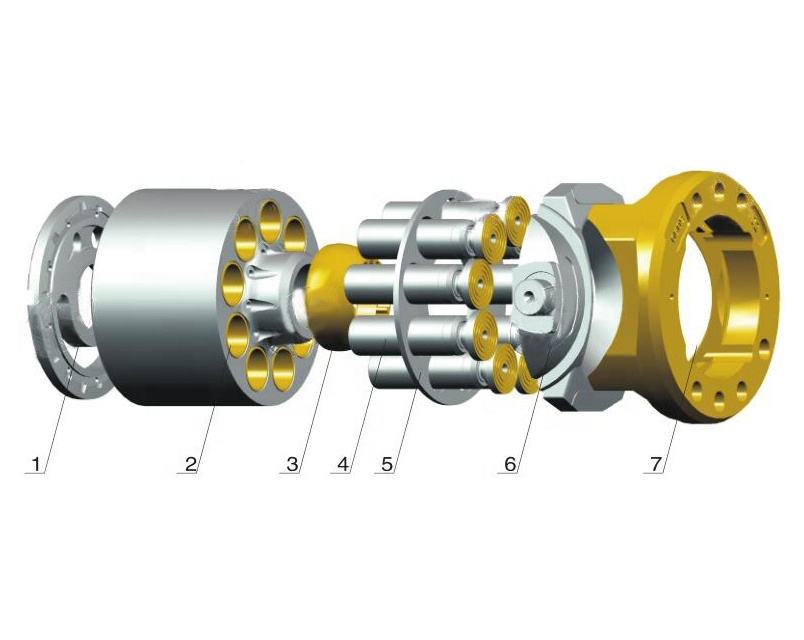 Quality PC400-7 EXCAVATOR TRAVEL MOTOR PARTS