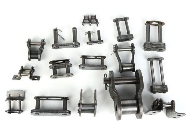 #60 Chain Offset Half Link Roller, 3/4" Pitch Carbon Steel, Standard Chain End Connector Split Links for 12A Chain