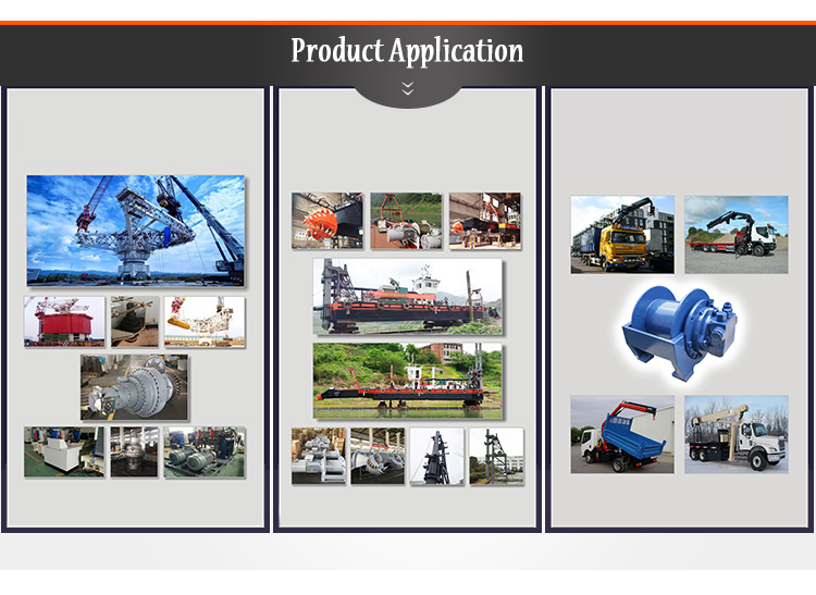 Tractor With Forestry Crane Hydraulic Motor Underwater Hydraulic Motor