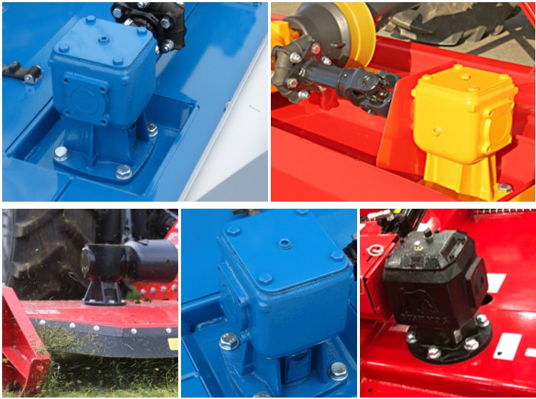 RC Series Drive PTO Agricultural Farm Heavy Duty Shredders Slasher Lawn Mower Rotary Cutter Gearbox for Bush Hog King Kutter