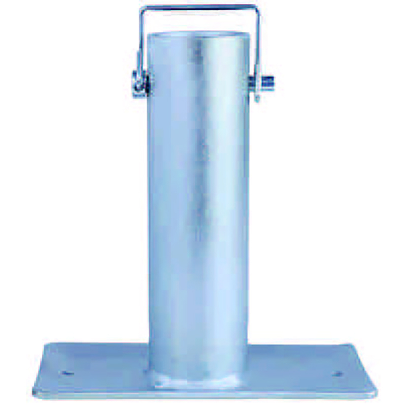 1BJY-JT-02 New Trailer Jack Foot Plate with Latching Pin Capacity 5000LBS Parts and Accessories