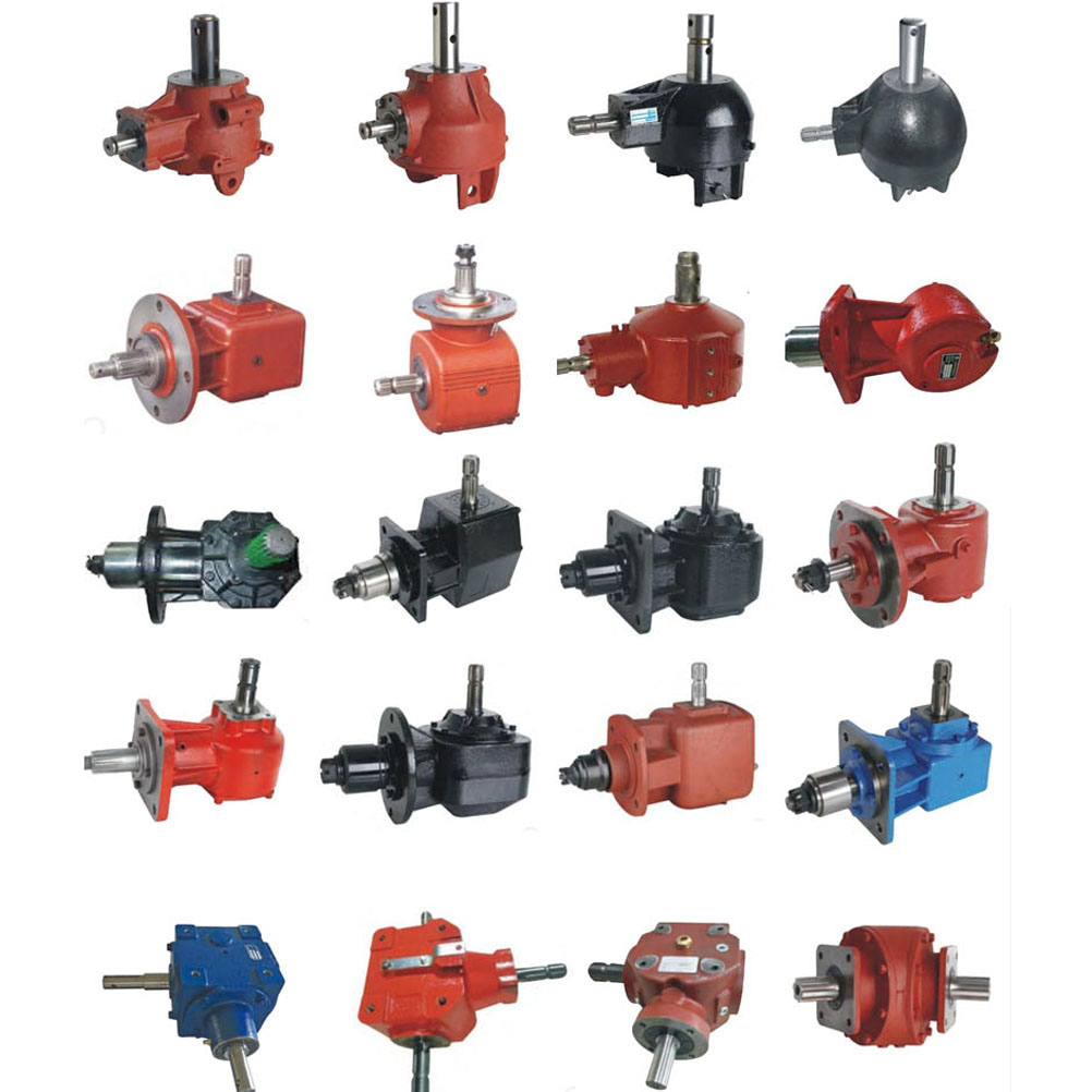 Forage Harvester Speed Reducer Gear Drive Silage Machine Gearbox for German Champion Four Disc (Type 3500)