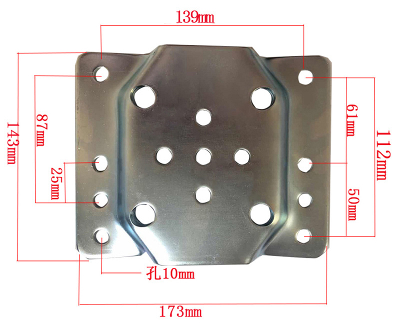 Wholesale Factory Heavy-duty 6/8 Inches Double Wheel Jack RV Jack Yacht Trailer Seamless Tube Trailer Jack