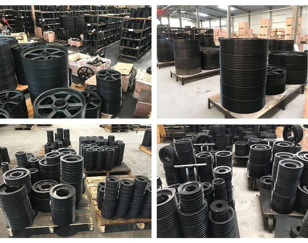 Hot Sale Quality 3V Series Cast Iron Four-Groove American Standard QD Sheaves for 3V Belts