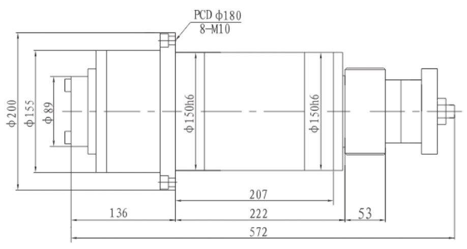 Hot Selling for Cnc Machine Center 7.5kw Spindle Unit Made in China