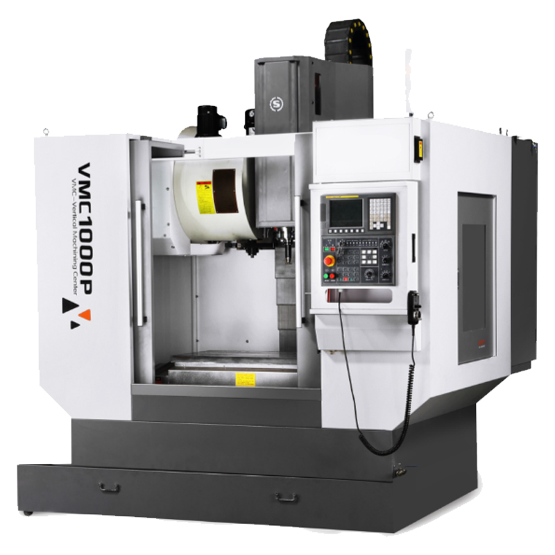 High Speed CNC Lathe VMC1000P Milling Machine Tool Vertical Machining Center with 4-axis Coordinate Linkage Machining