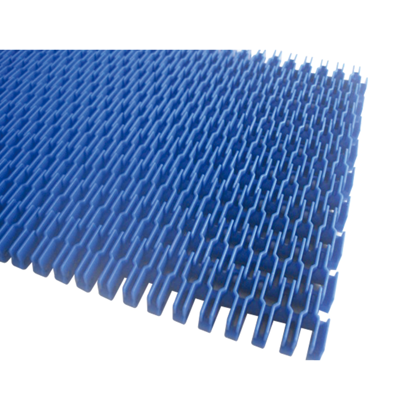 Plastic Modular Straight Running Belt MPB Rubber Top Pitch 50.8  PP Conveyor Belt for Food Conveyor System