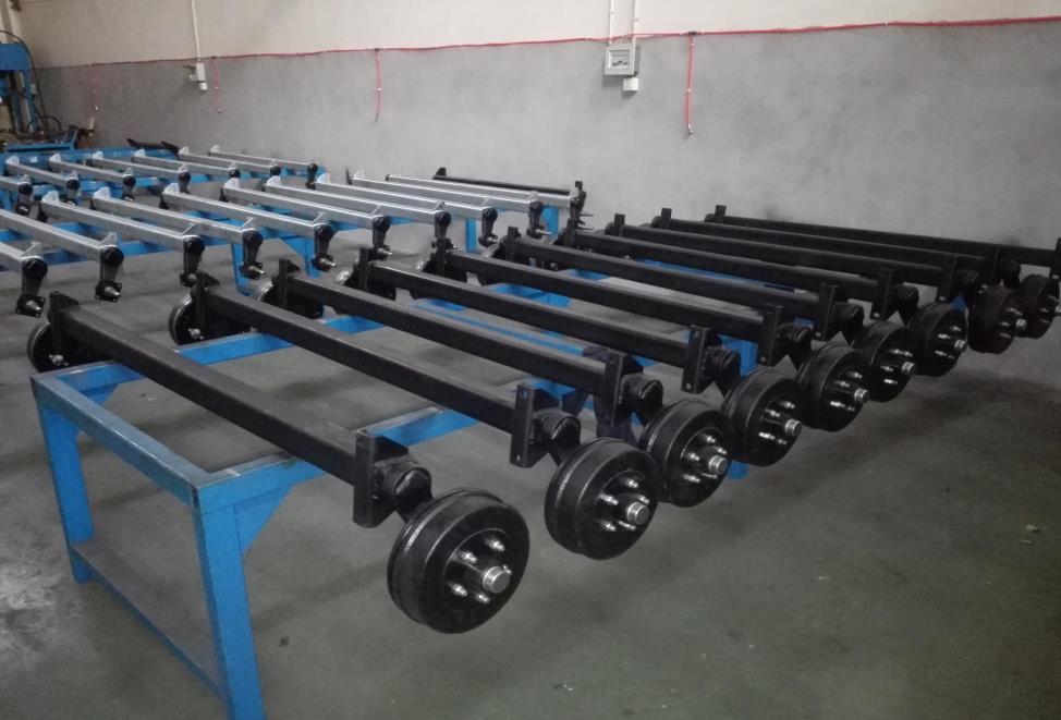 FA5F6 FA4.5F6 Trailer Axle Agricultural Axle with Brake Series for Sale