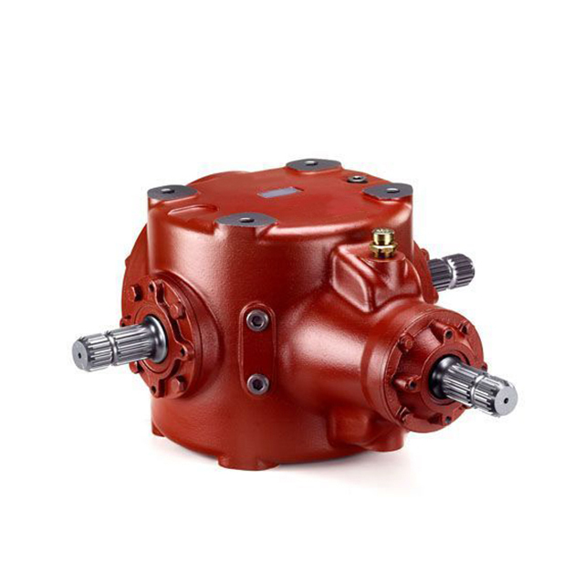 Agricultural Bevel Gearbox PTO Agriculture Farm Slasher Rotary Tiller Reducer Feed Mixer Tractor Right Angle Gear Box Rotavator