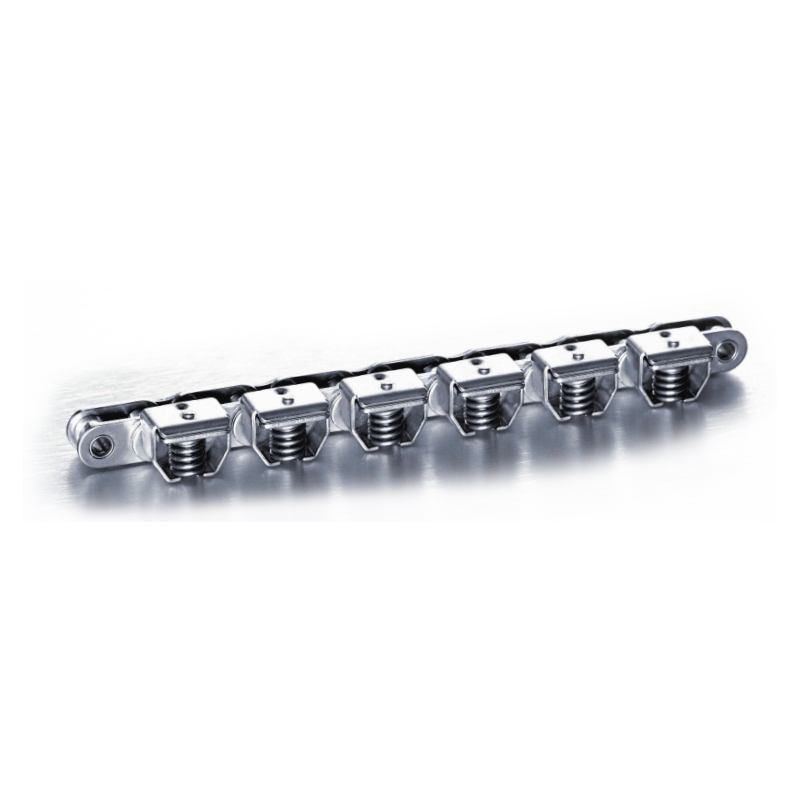 Standard Frame Clamp 08B1GC-B Stainless Steel Gripper Roller Chains for Form Fill and Vacuum Seal Wrapping Applications