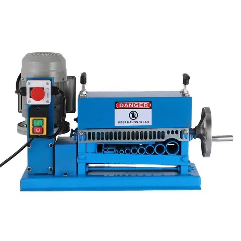 Customized Nmrv040 Transmission System Pneumatic Automated Motorized Copper Wire Stripping Machine for Home Use