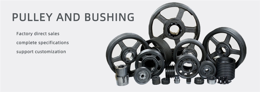 High Quality Cast Iron Taper Bore V-Belt Split Pulley for SPA Guaranteed Low Price Made from Steel