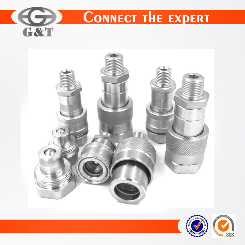 KZE-B 3/8  Inch Cone Valve  NPT/BSP  Threaded Locked Type 10000PSI/700BAR Super High Pressure Hydraulic Connector and Coupling