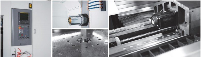 One Pallets Cutting Metal Working Machine HMC800 Horizontal Machining Center CNC Lathe