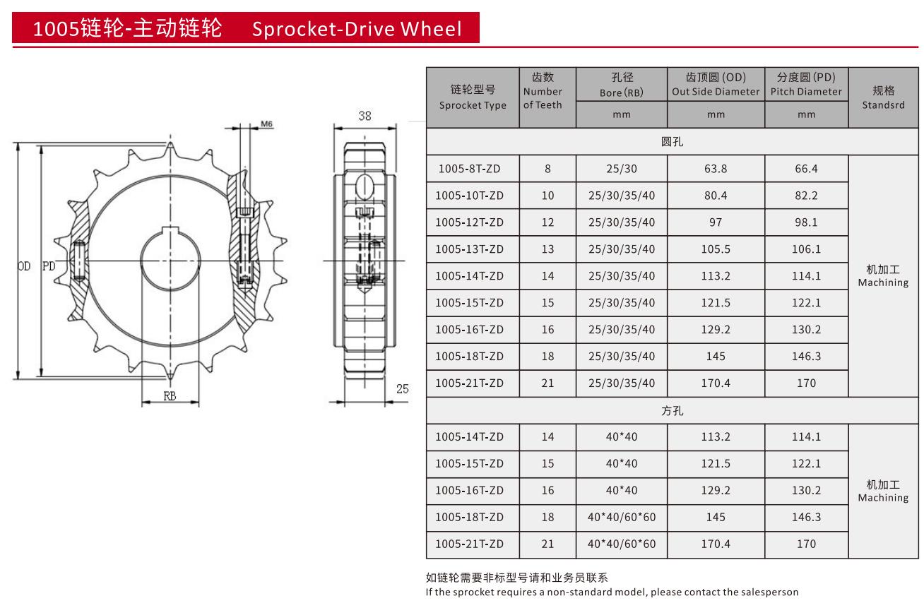 1005-FT(FTDP)-SGS-1/2 Super Grip Surface Straight Run Belt Plastic Flat Top Rubber Chain Conveyor Belt