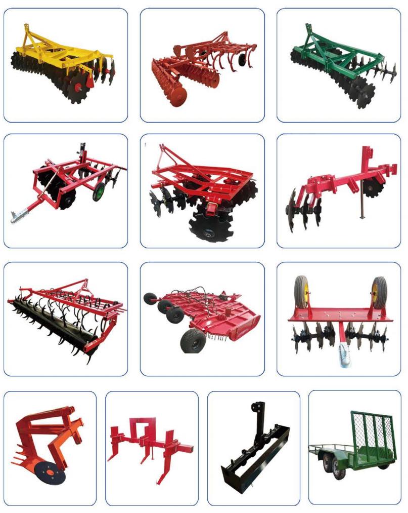 3ZP Series Agricultural Straight 2-5 Curved 3-6 Cultivator for Loosen Soil