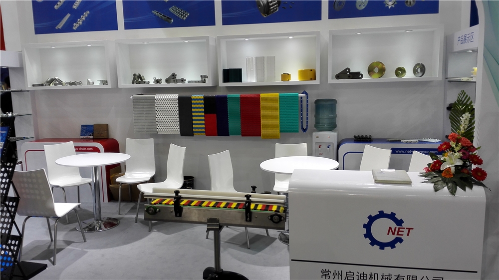 Plastic Modular Straight Running Belt MPB Rubber Top Pitch 50.8  PP Conveyor Belt for Food Conveyor System