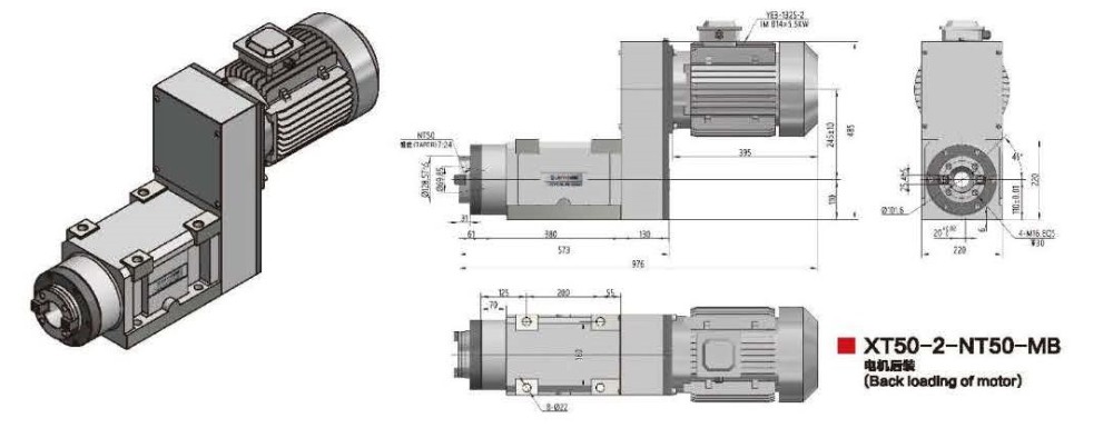 Boring and Milling Head