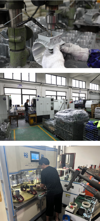 YS Series High Reliability Light Weight Easy Maintenance Three-phase Waterproof Motor for Sale