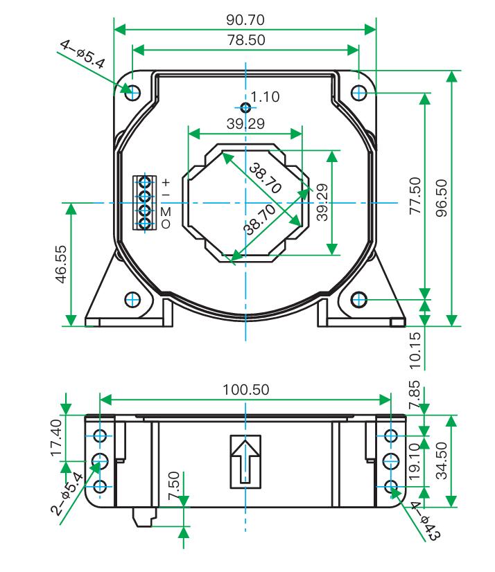 SIFG Series 0 loss high precision current sensor for wind power and photovoltaic