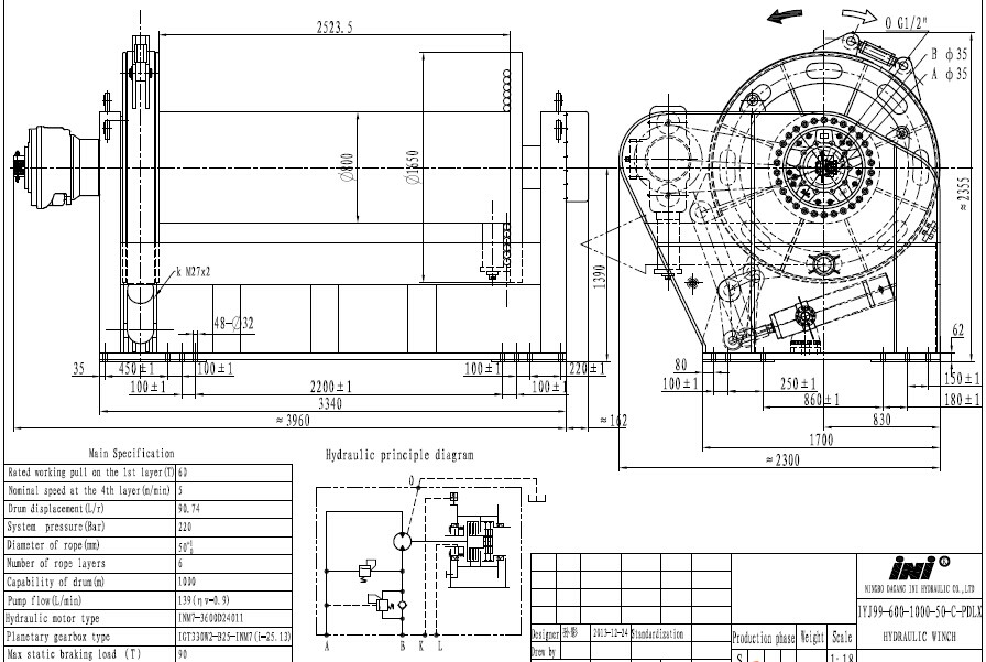 OEM Mooring and Towing Winches Mooring Winch Brake Linings