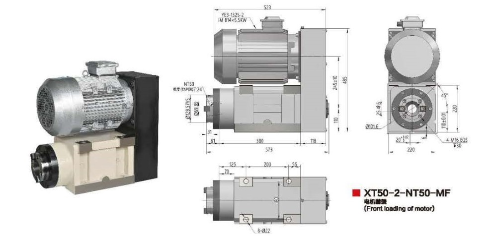 Boring and Milling Head