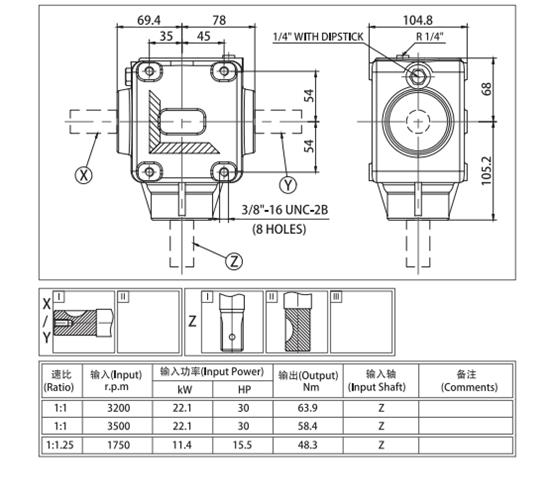 Agriculture Sewage Farm Collection Mixing Tractor Agitators Fodder Food Mixers Bevel Agricultural Gearbox