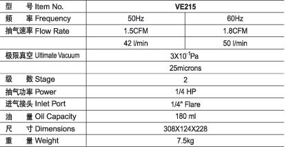 Spiral Slice Type Rs-3 Oil Motor Rotary Vane 110/220v Best Vacuum Pump