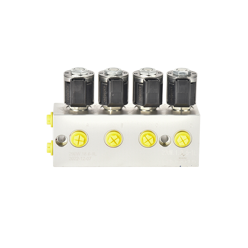 Good Quality Hydraulic Four-way Solenoid Valve for Heavy Industry Wheel Excavator