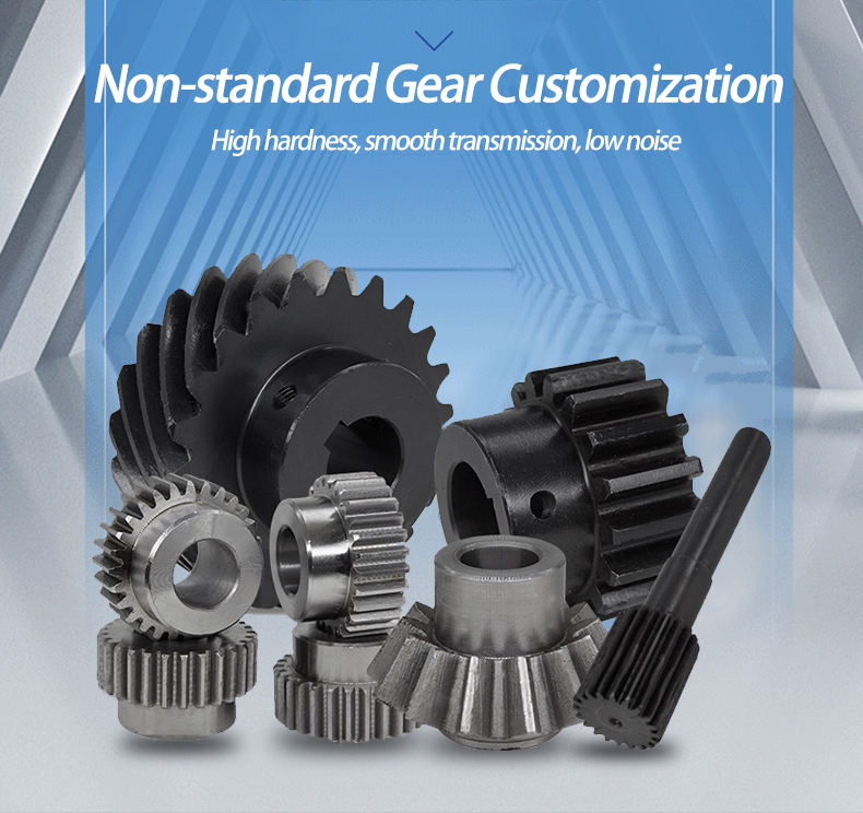 High Precision Custom Industrial Steel Metal Sintered Gears Set Ball Mill Gear Servo Gears