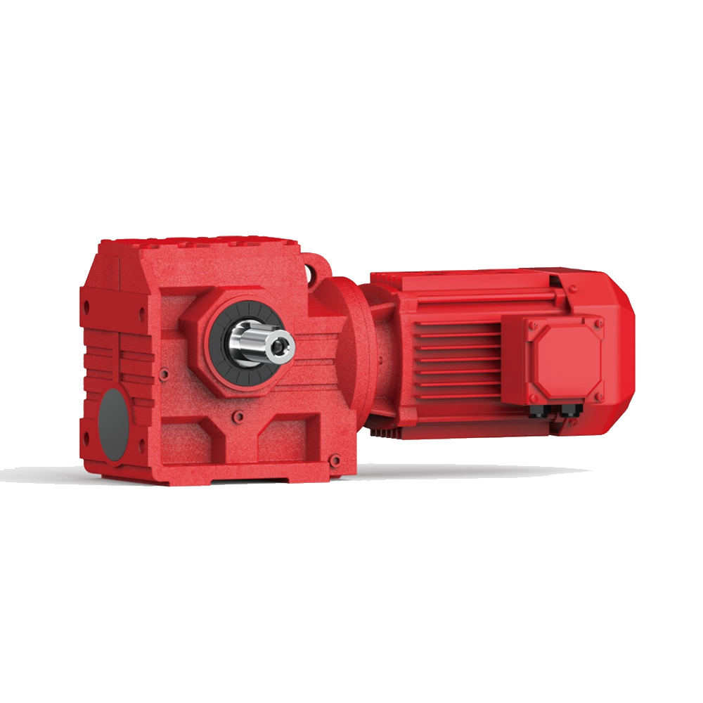 S Series Type Bevel Helical Transmission Gearbox Speed Reducer Gear Motor Box for Conveyor Reverse Gearbox for Buggy