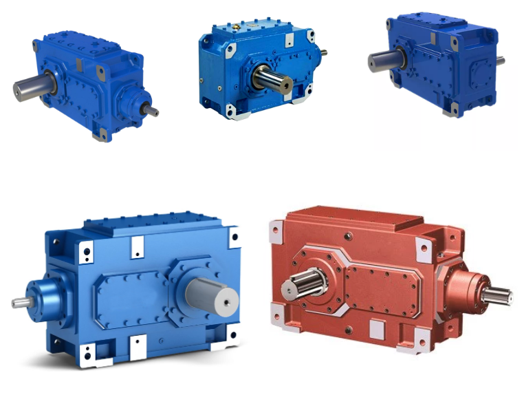 HB Helical Parallel Shaft Reductor and Power Transmission Gearbox Price Electric Motor with Gearbox Gearbox Reducer Dfsk Loadhop