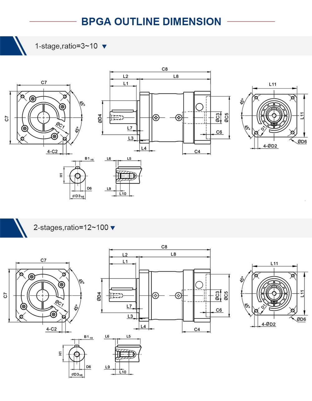 China Manufacturer Apex Dynamics Precision Nema 34 Nema Planetary Gearbox