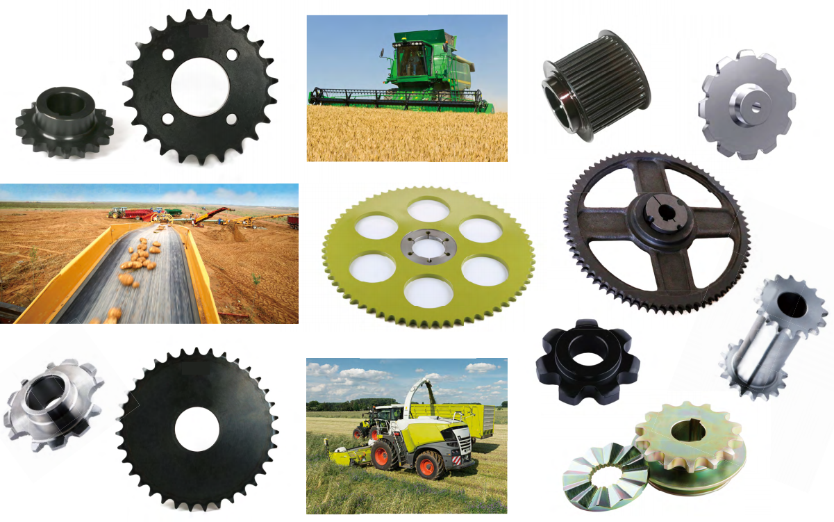 Agricultural Machinery Spare Parts Chains and Sprockets for Sale