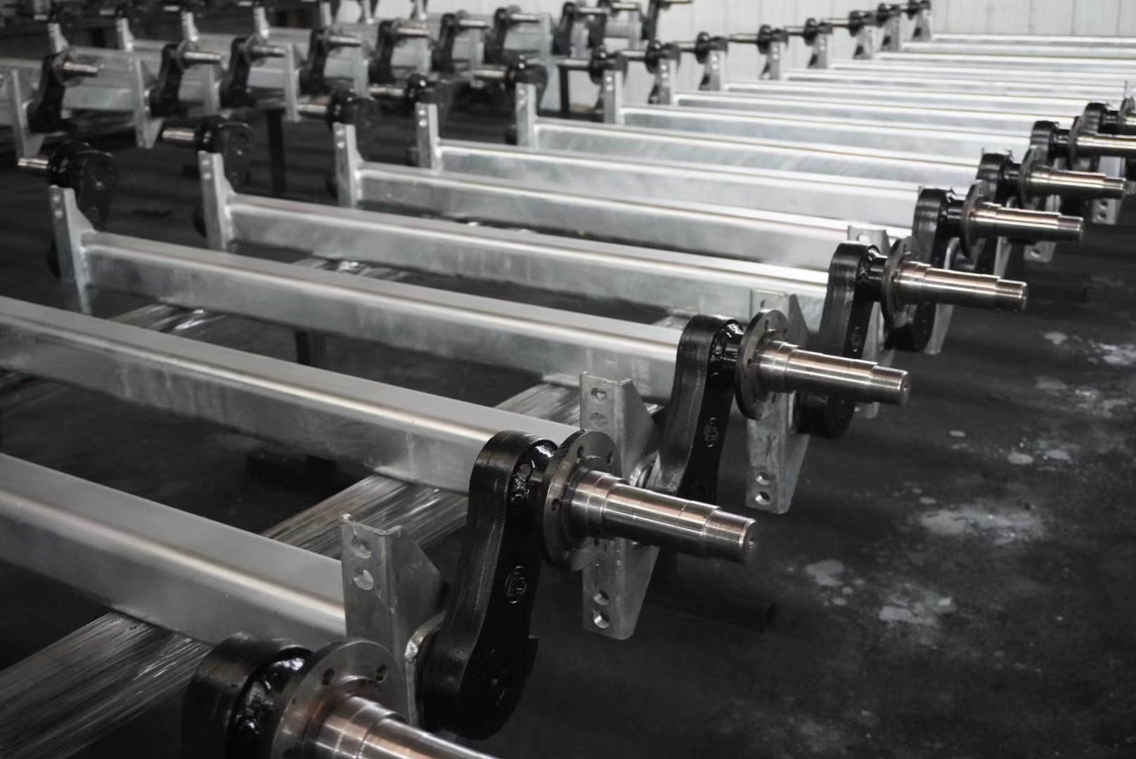 FA5F6 FA4.5F6 Trailer Axle Agricultural Axle with Brake Series for Sale